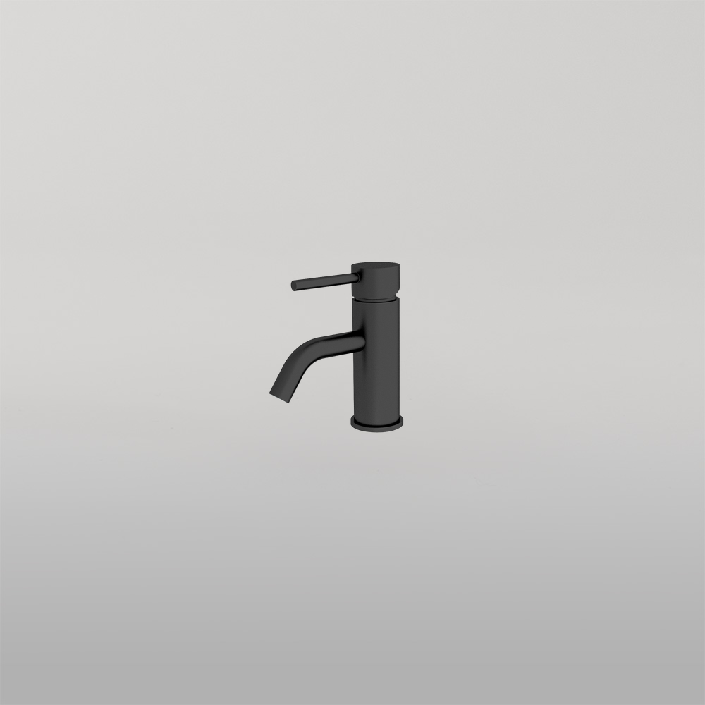 Dolce Basin Mixer Stylish Spout Matte Black