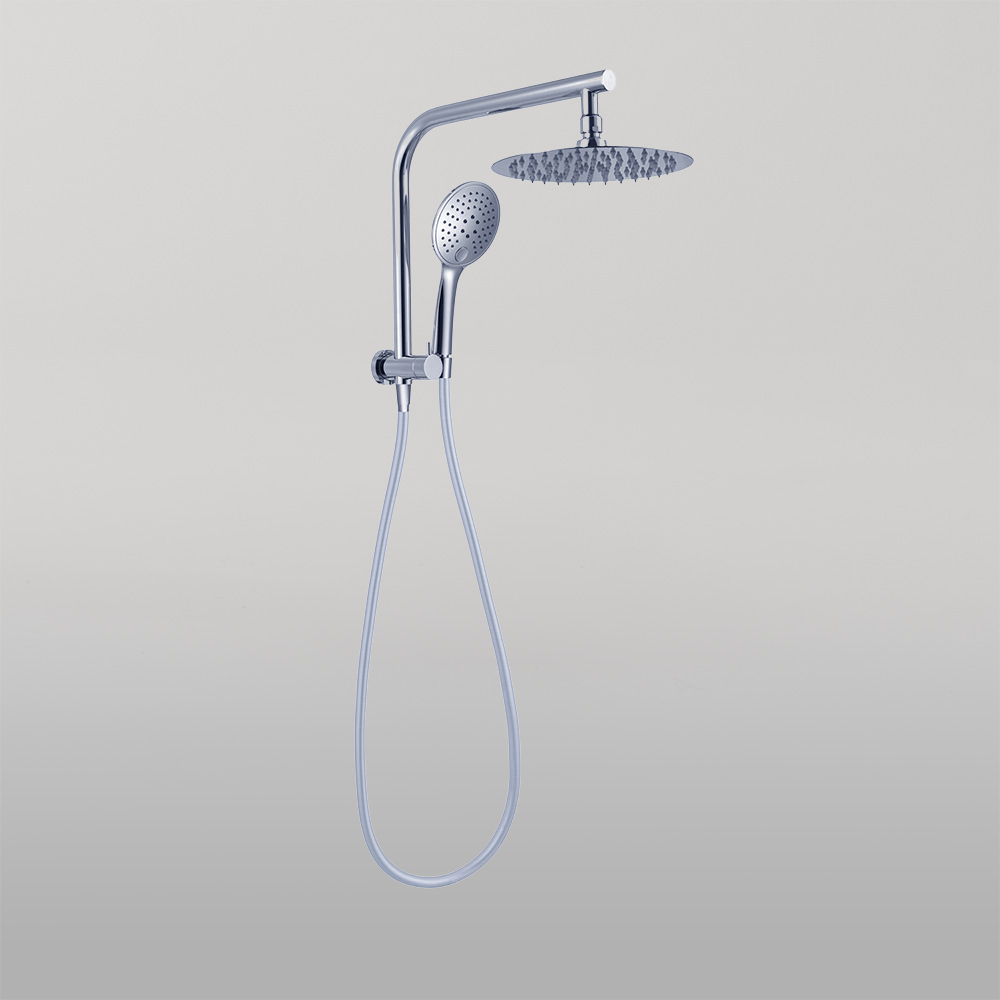 Mecca 2 In 1 Twin Shower Chrome