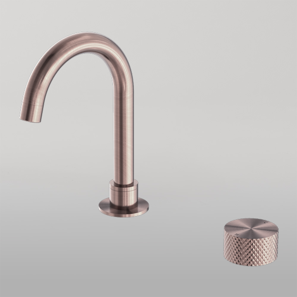 Opal Progressive Basin Set Brushed Bronze