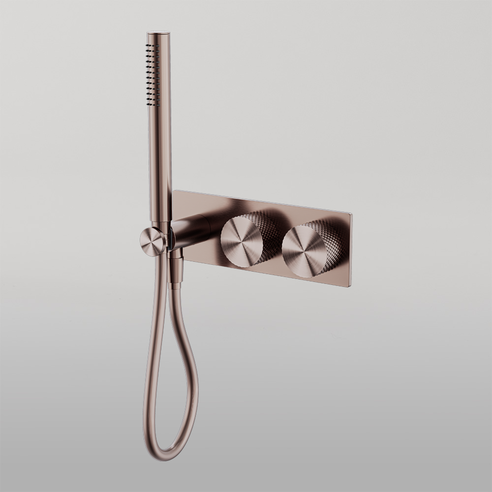 Opal Progressive Shower System Brushed Bronze