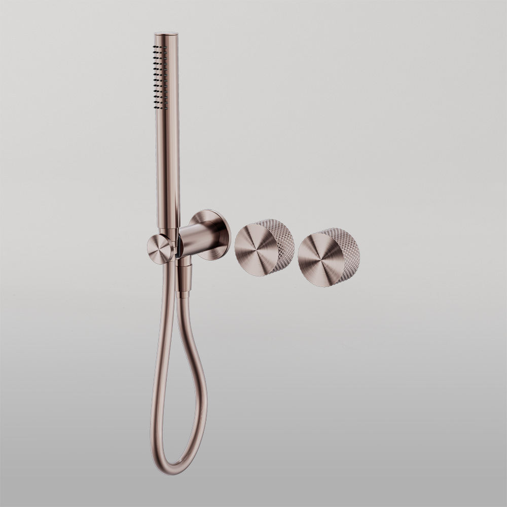 Opal Progressive Shower System Separate Plate Brushed Bronze