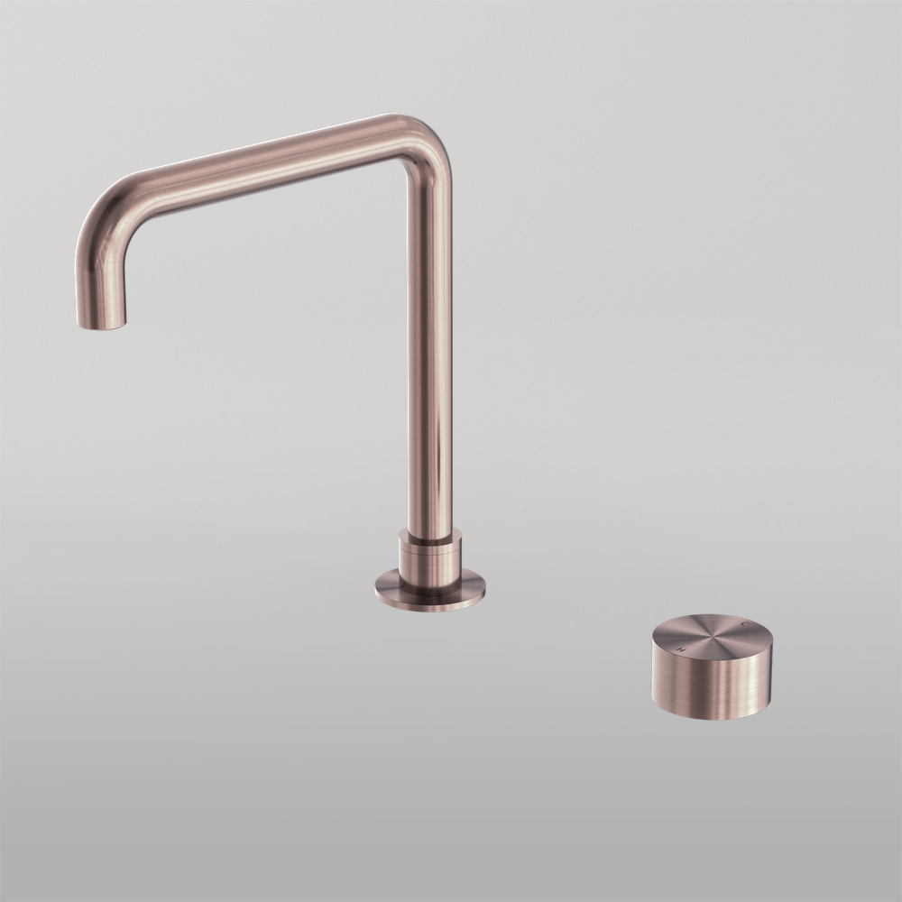 Kara Progressive Tall Basin Set Brushed Bronze