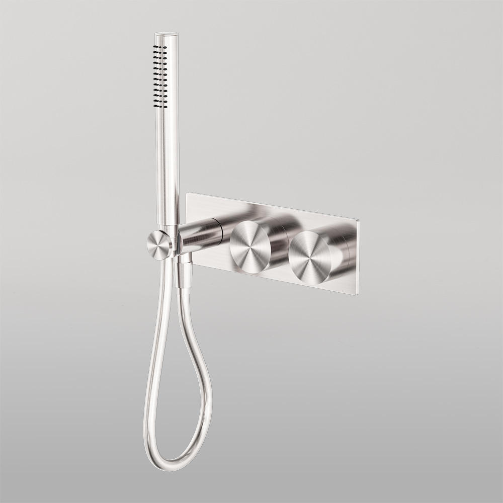 Kara Progressive Shower System Brushed Nickel