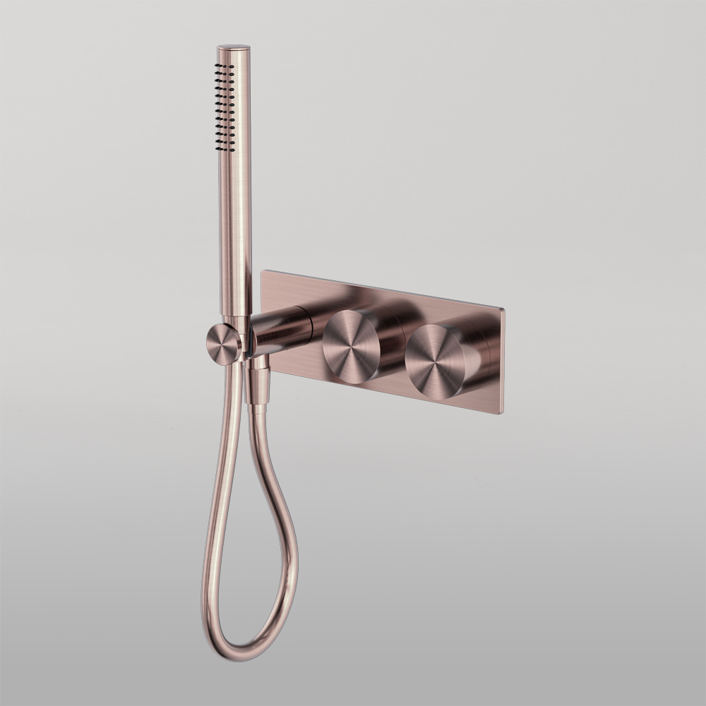 Kara Progressive Shower System Brushed Bronze