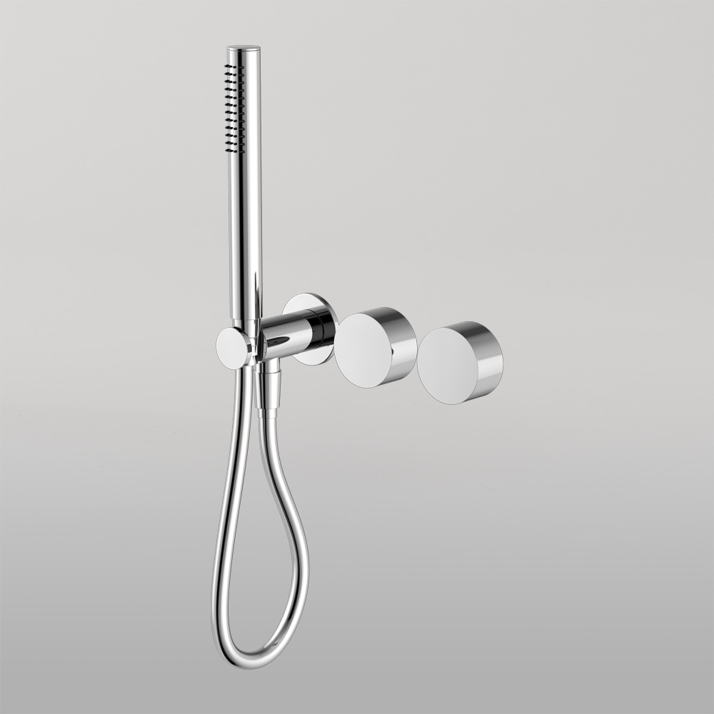 Kara Progressive Shower System Separate Plate Chrome