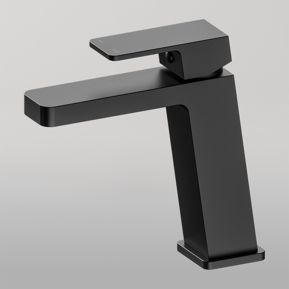 Celia Basin Mixer Angle Spout Matte Black