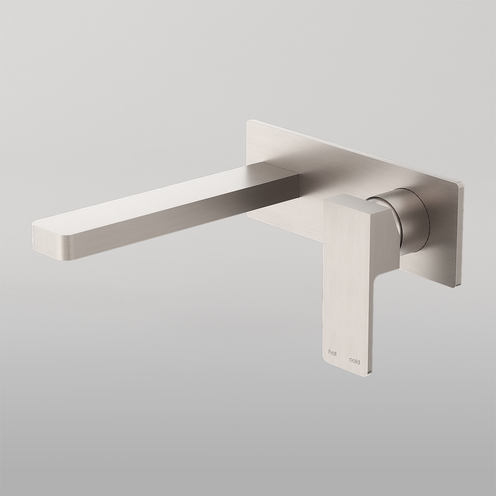 Celia Wall Basin/Bath Mixer Brushed Nickel