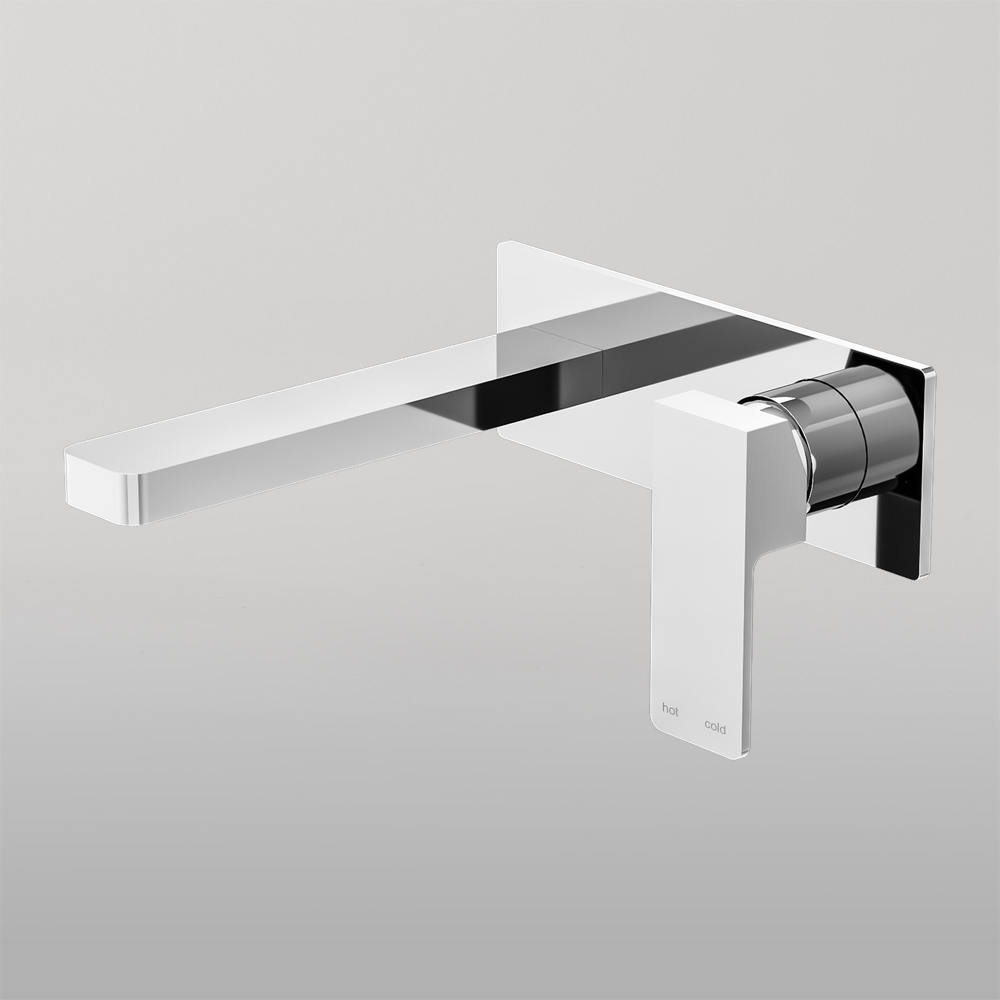 Celia Wall Basin/Bath Mixer Chrome