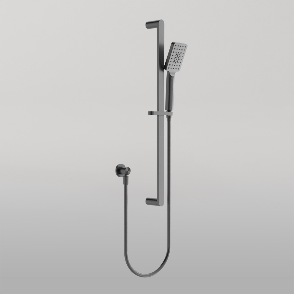 Bianca Shower Rail Gunmetal