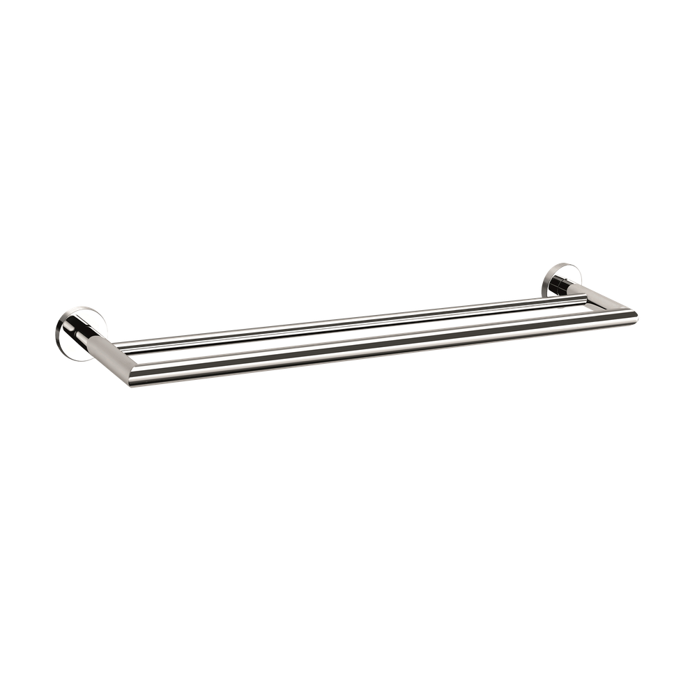 Dolce Double Towel Rail 700mm Chrome