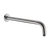 Round Shower Arm 500mm Length Gun Metal