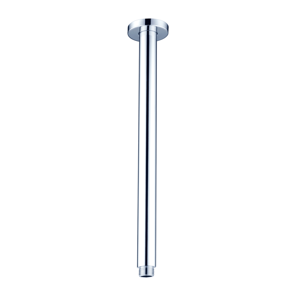 Round Ceiling Arm 450mm Length Chrome