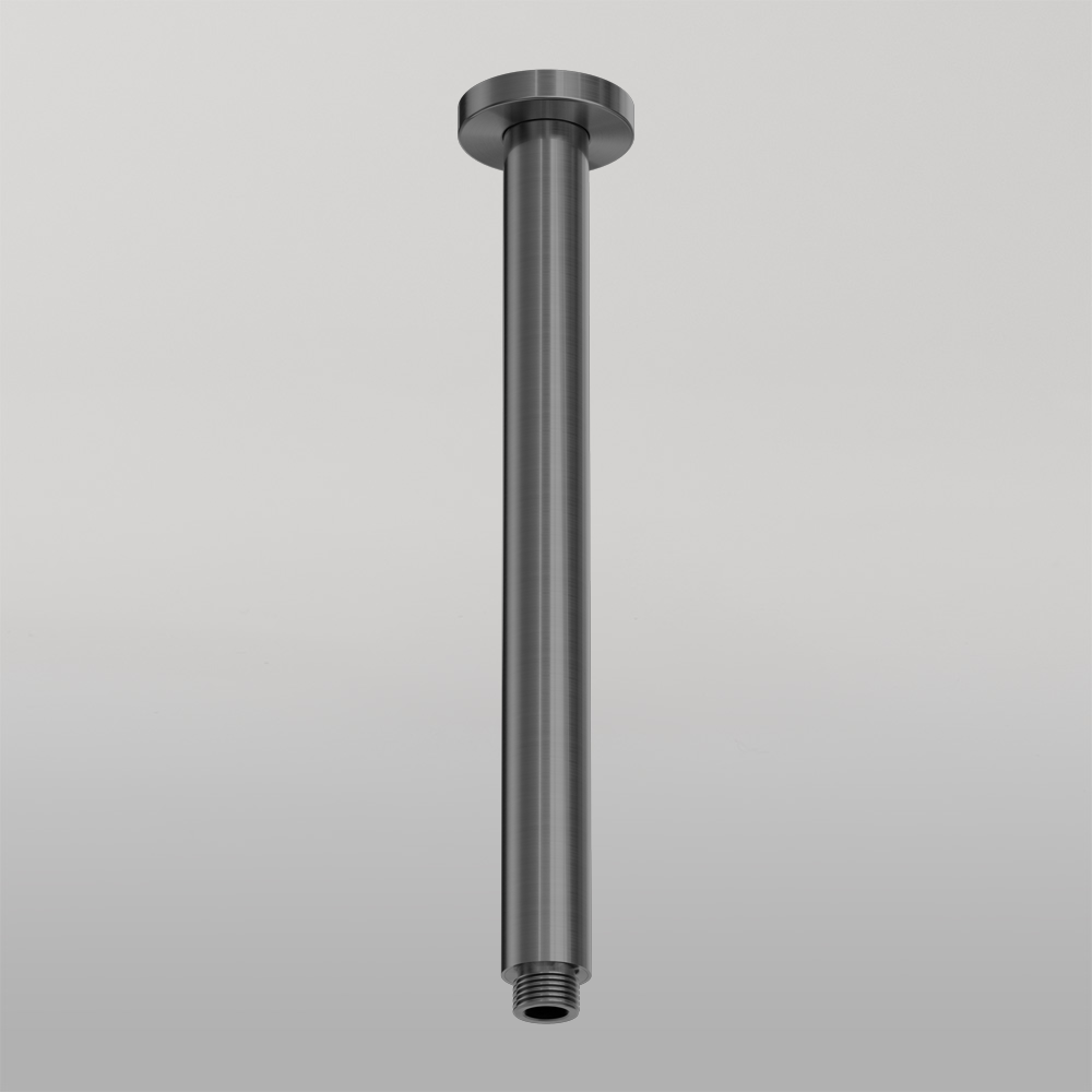 Zen Round Ceiling Arm 300mm Length Graphite