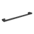 Pearl Single Towel Rail 600mm Matte Black