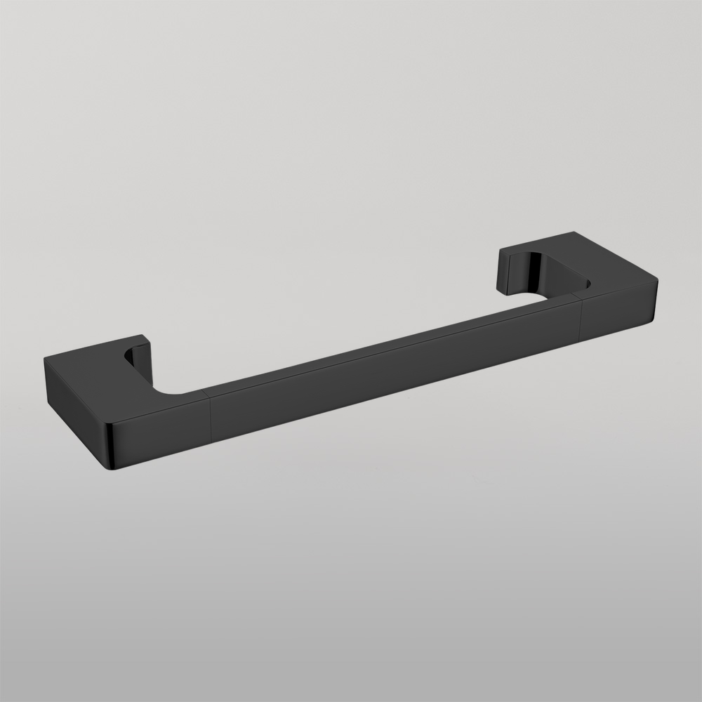 Pearl Hand Towel Rail Matte Black