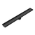 Tile Insert V Channel Floor Grate 89mm Outlet With Hole Saw Matte Black