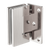 Nero 90 Degree Glass To Wall Shower Hinge 10mm Glass Brushed Nickel