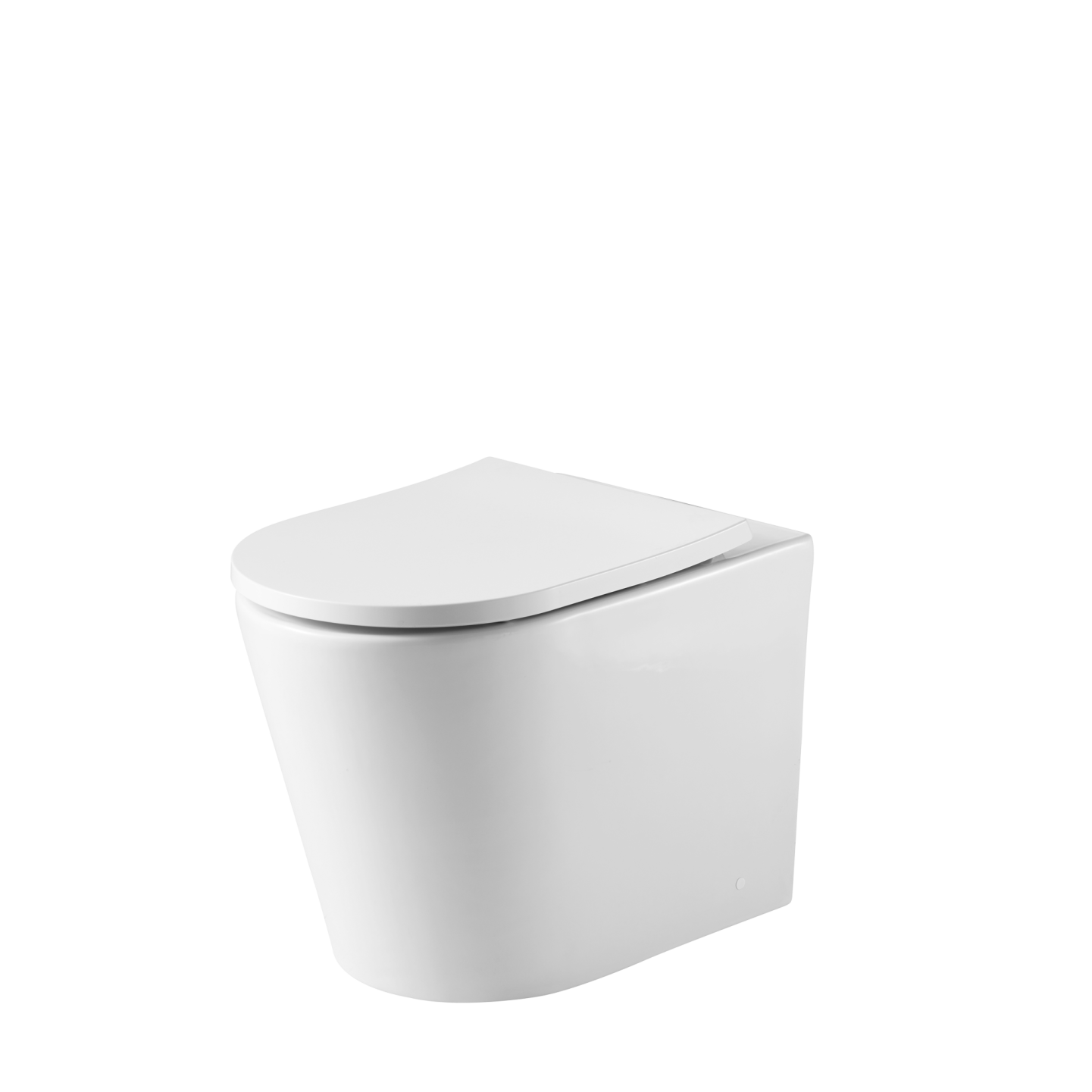 Oslo Wall Faced Toilet Suite White