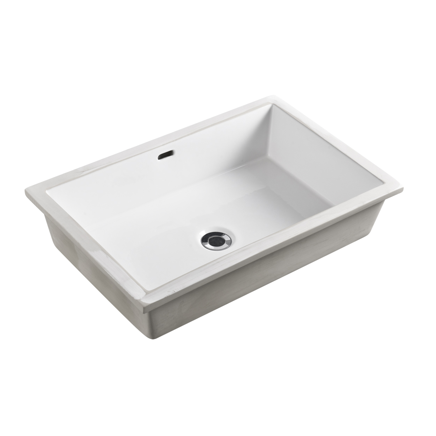 Oslo Undermount Rectangle Basin White