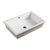 Oslo Undermount Rectangle Basin White