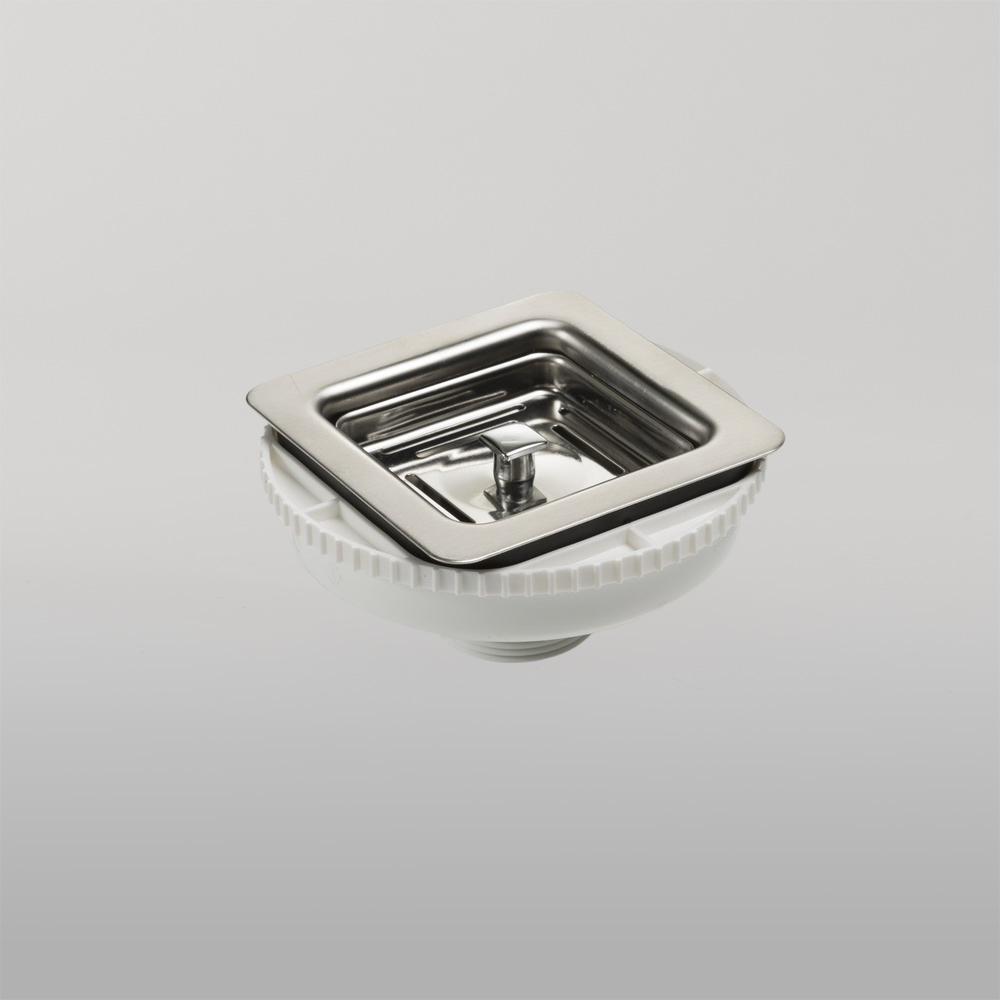 Square Basket Waste Stainless Steel