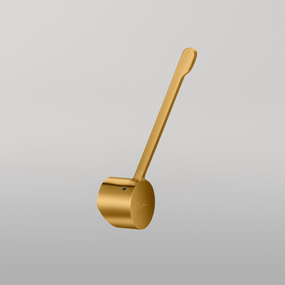 Essente Care Handle For Goose Neck Mixer Brushed Gold