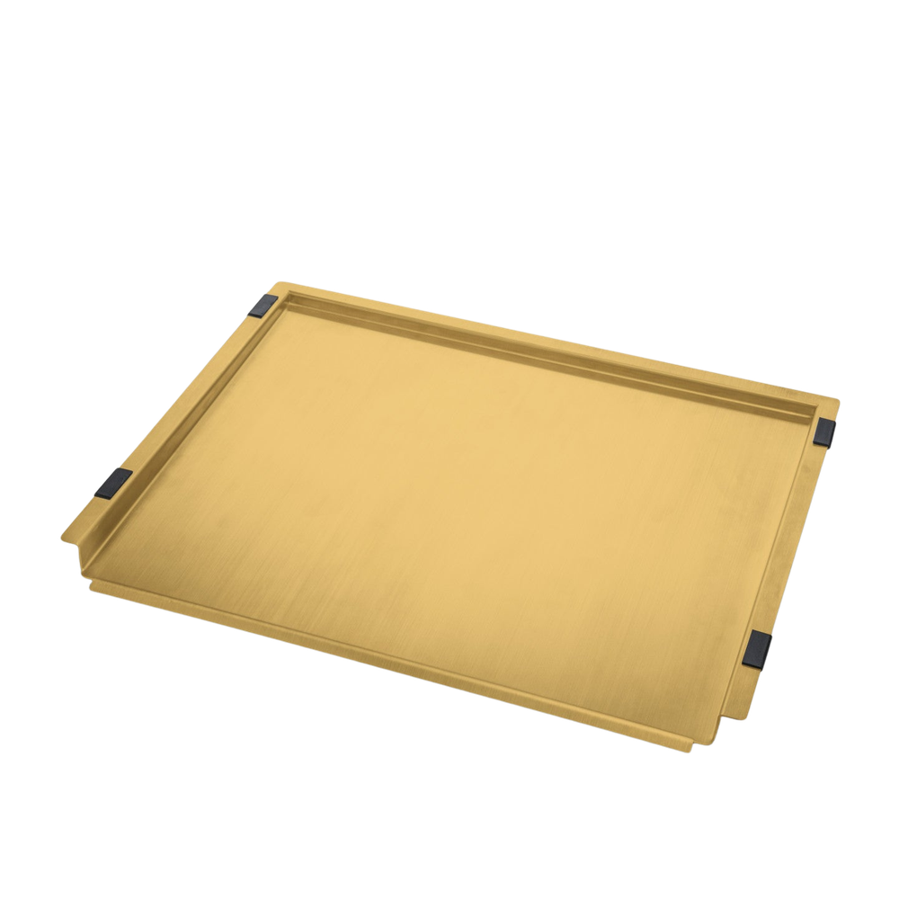 Bench Top Drainer Tray Brushed Gold