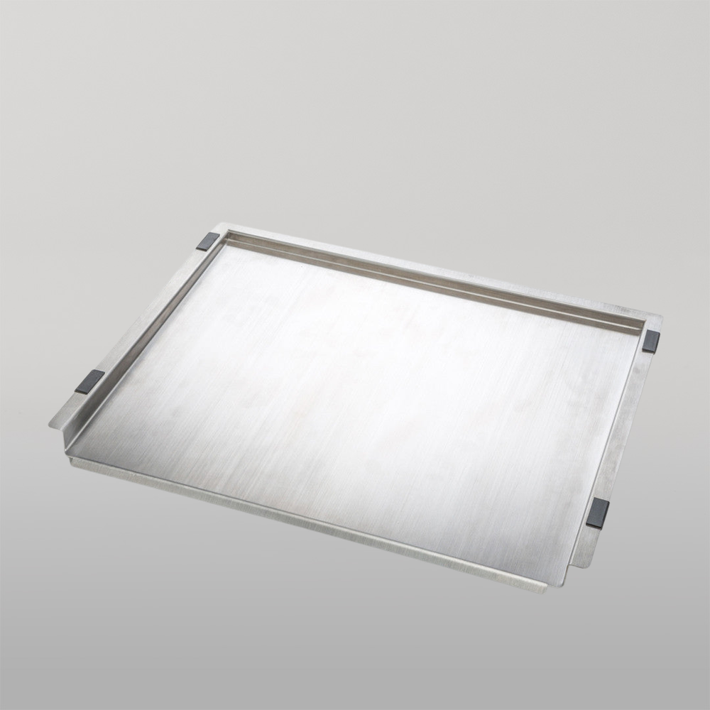 Bench Top Drainer Tray Natural Steel