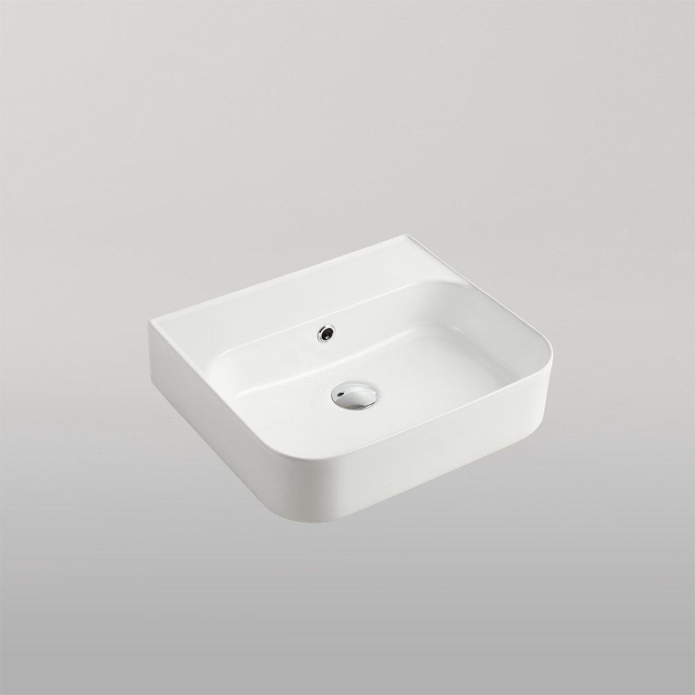 Dublin Counter Top Basin With No Tap Hole White