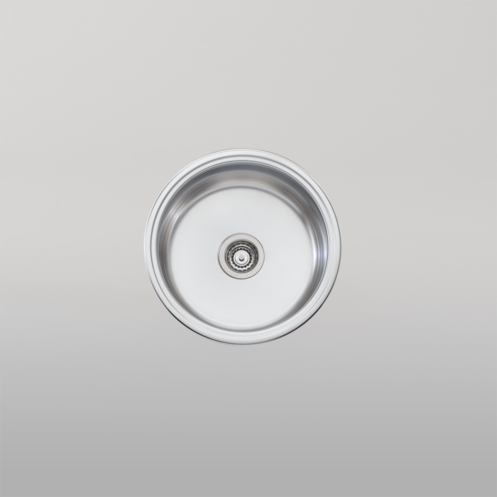 Solitaire Round Bowl Sink Stainless Steel