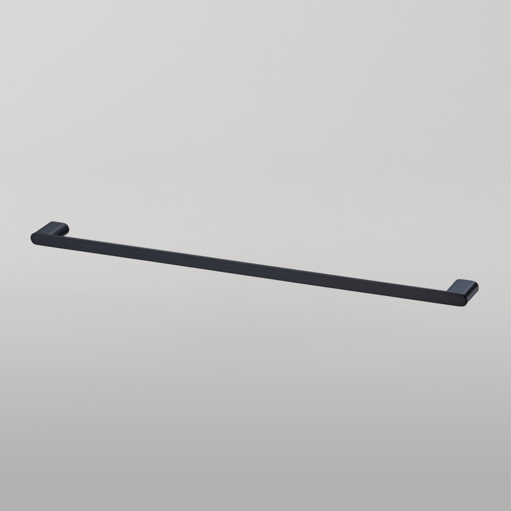 Madrid Single Towel Rail 800mm Matte Black