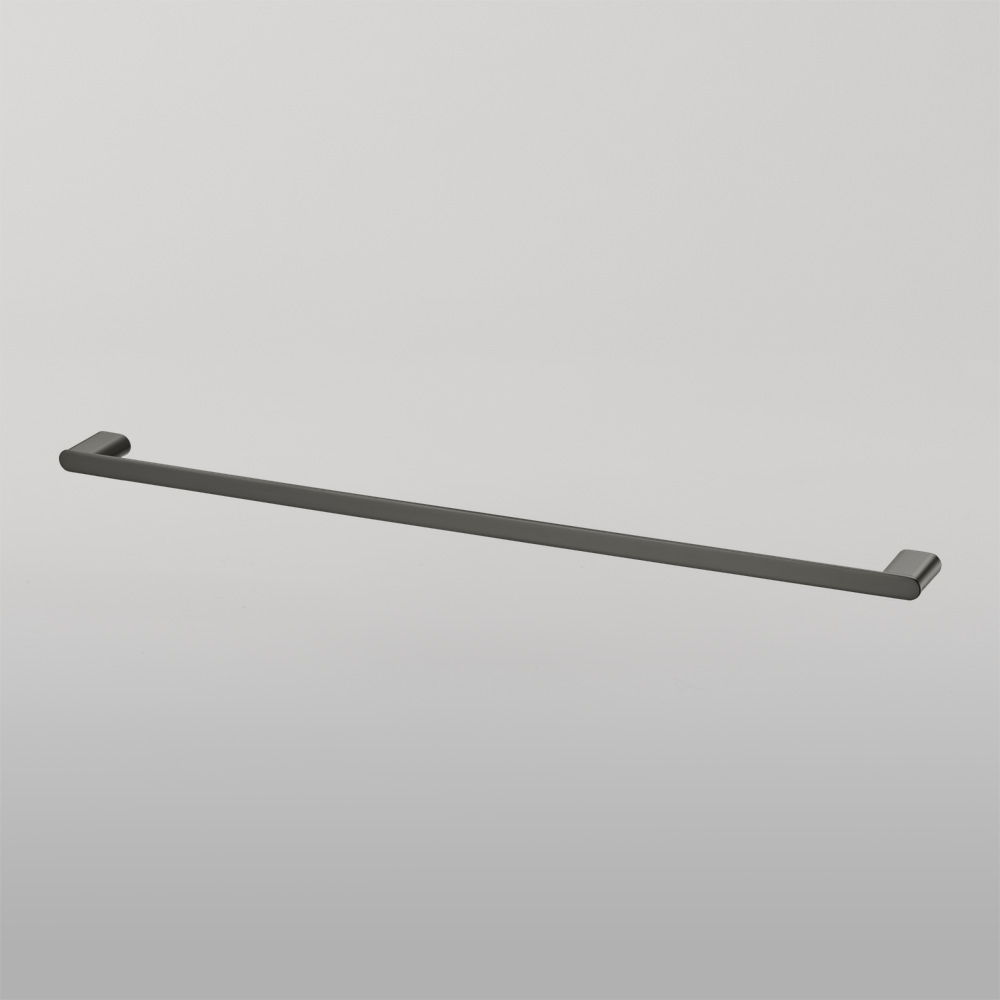 Madrid Single Towel Rail 800mm Gunmetal