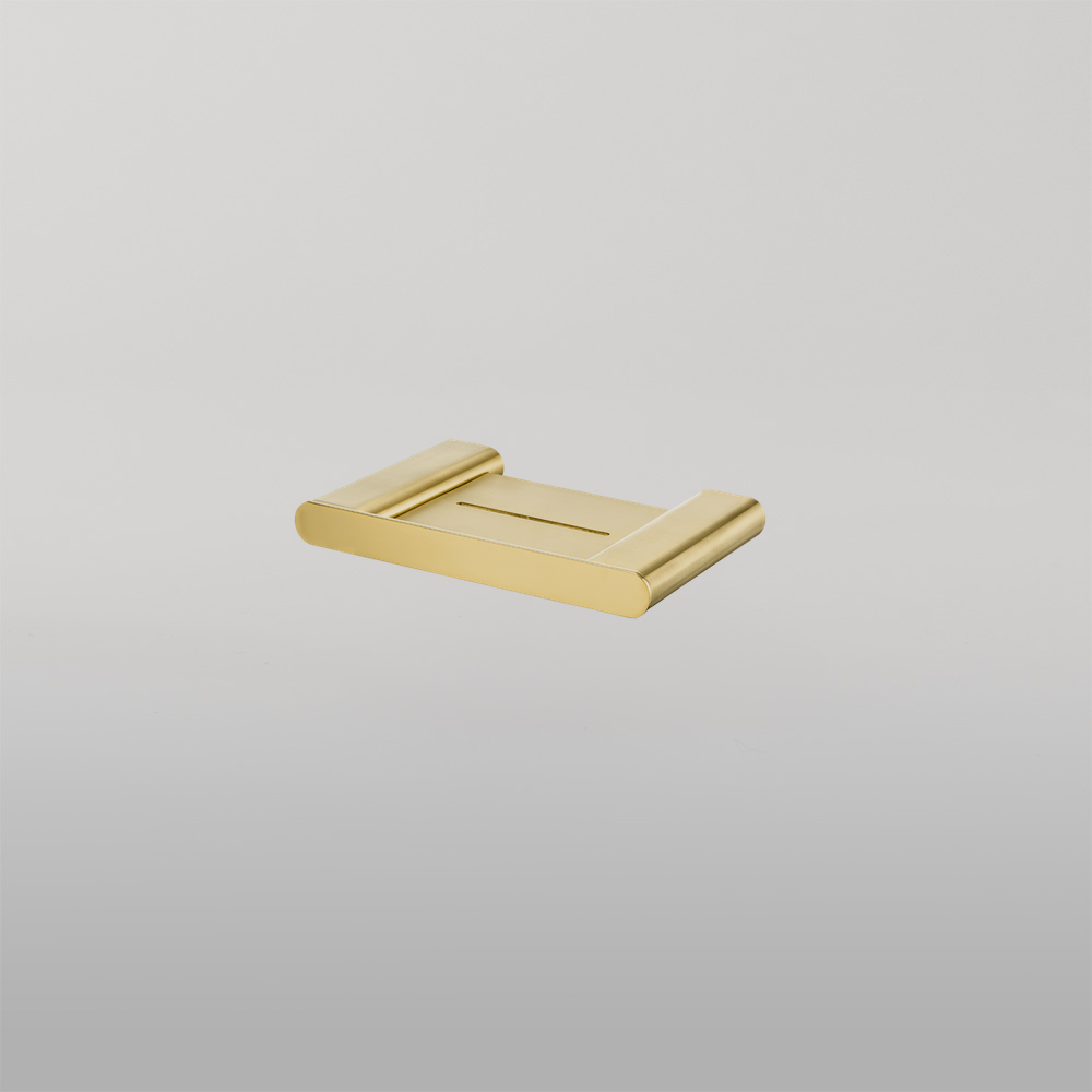 Madrid Soap Holder With Shelf Classic Gold