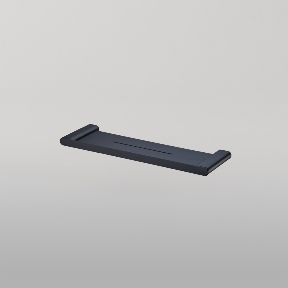 Madrid Metal Shelf 420mm Matte Black