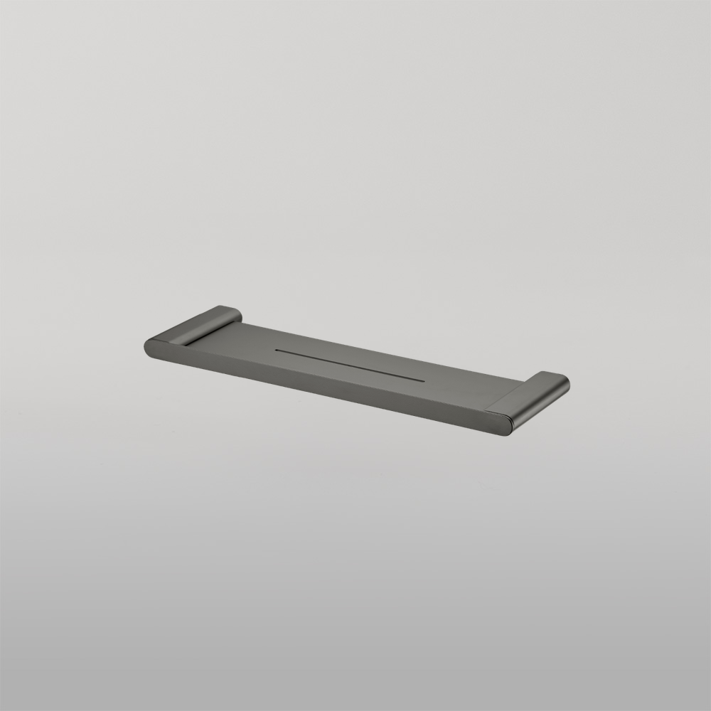 Madrid Metal Shelf 420mm Gunmetal