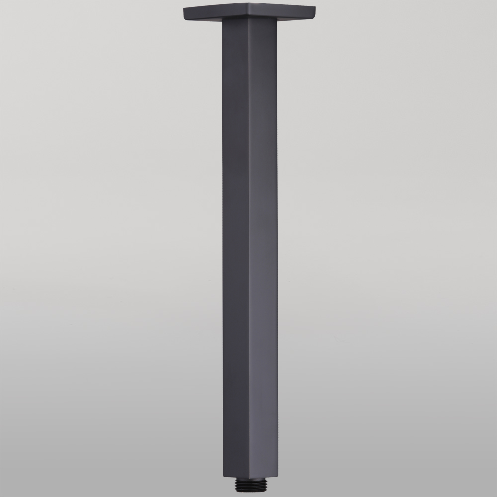 Monaco Ceiling Mounted Shower Arm Matte Black