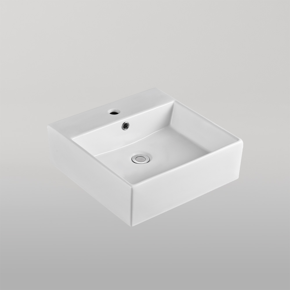 Munich Wall Hung Basin White