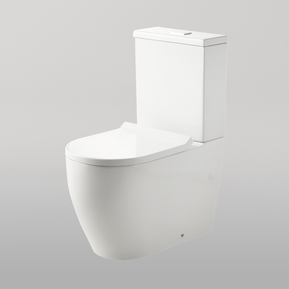 Naples Back To Wall Toilet Suite White