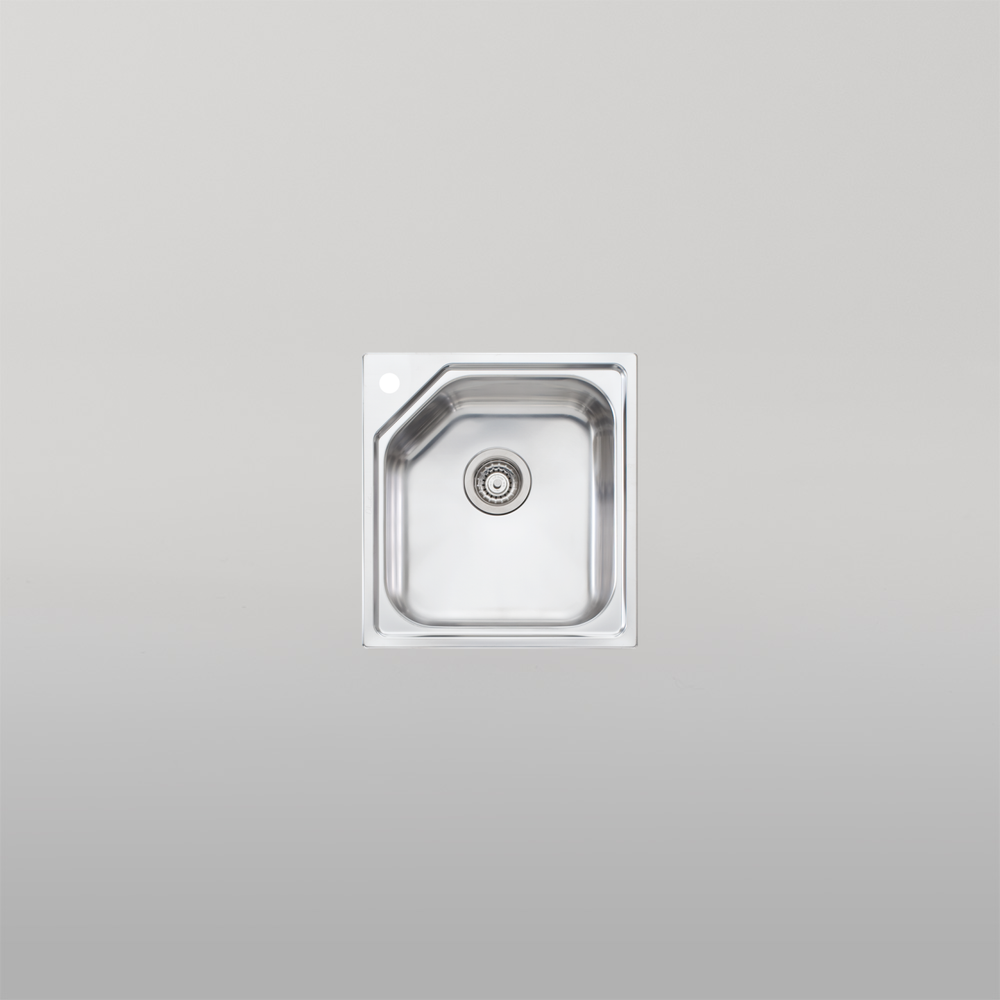 Nu-Petite Standard Bowl Topmount Sink Stainless Steel