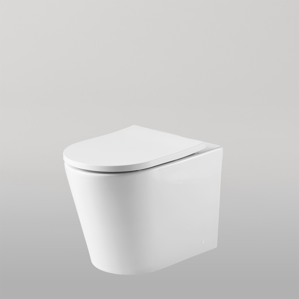 Oslo Wall Faced Toilet Suite White