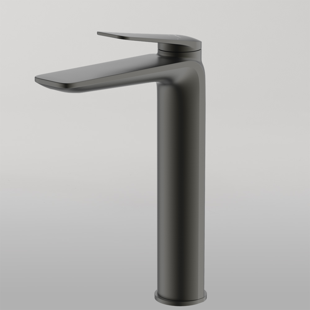 Paris Tower Basin Mixer Gunmetal