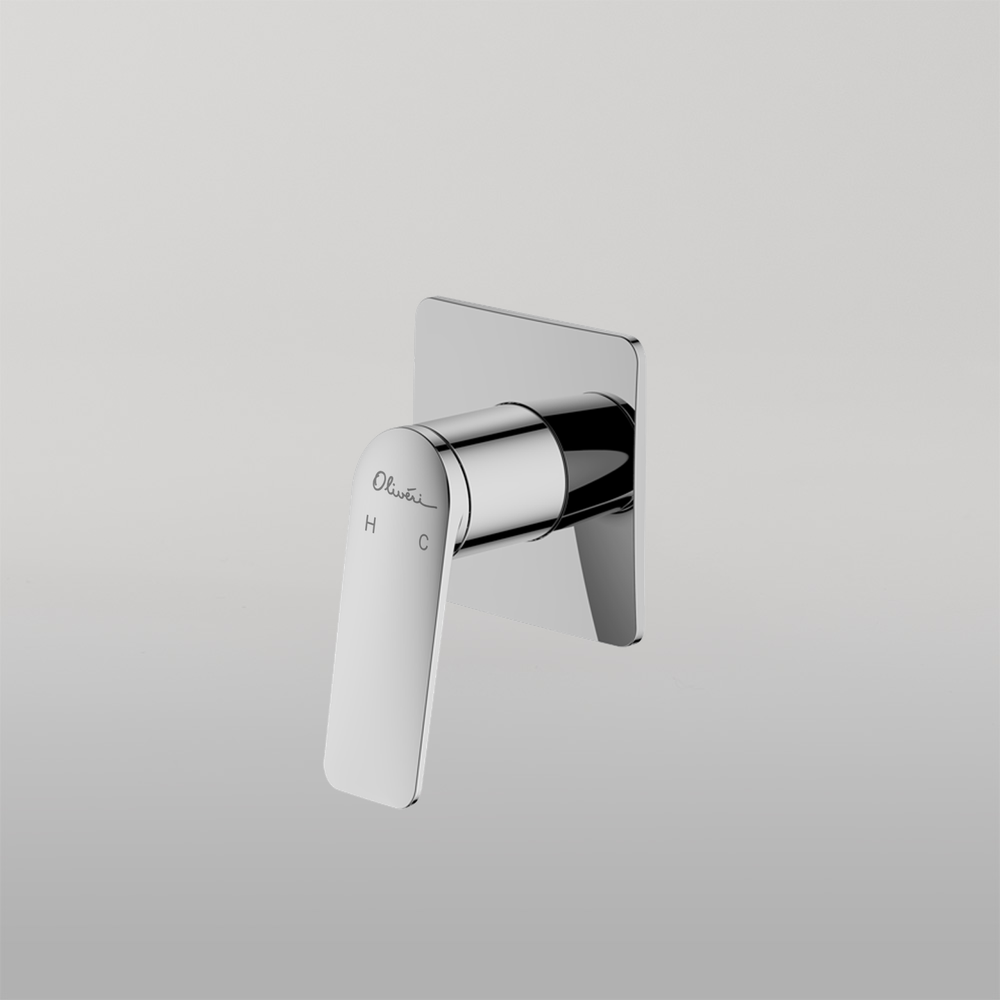 Paris Wall Mixer Chrome