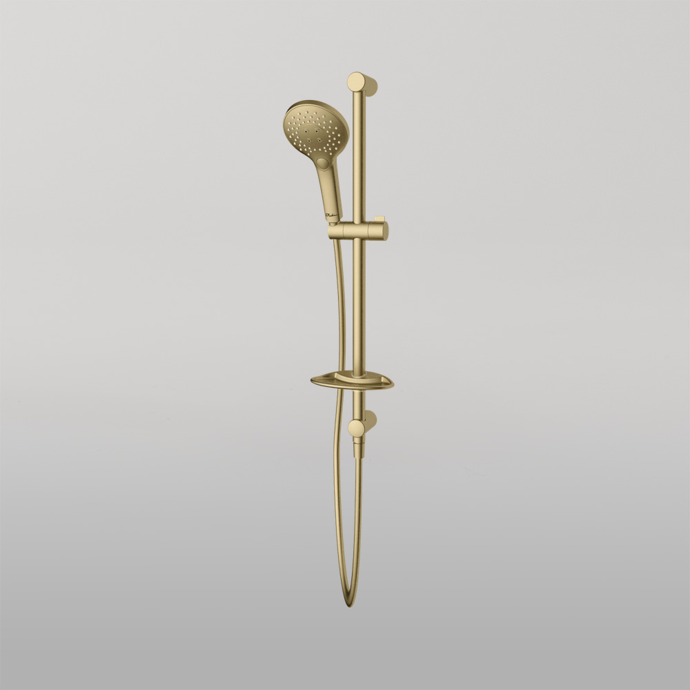 Rome Hand Shower With Rail Classic Gold