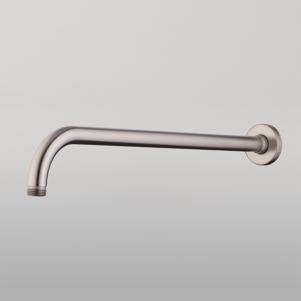 Rome Wall Mounted Shower Arm Brushed Nickel