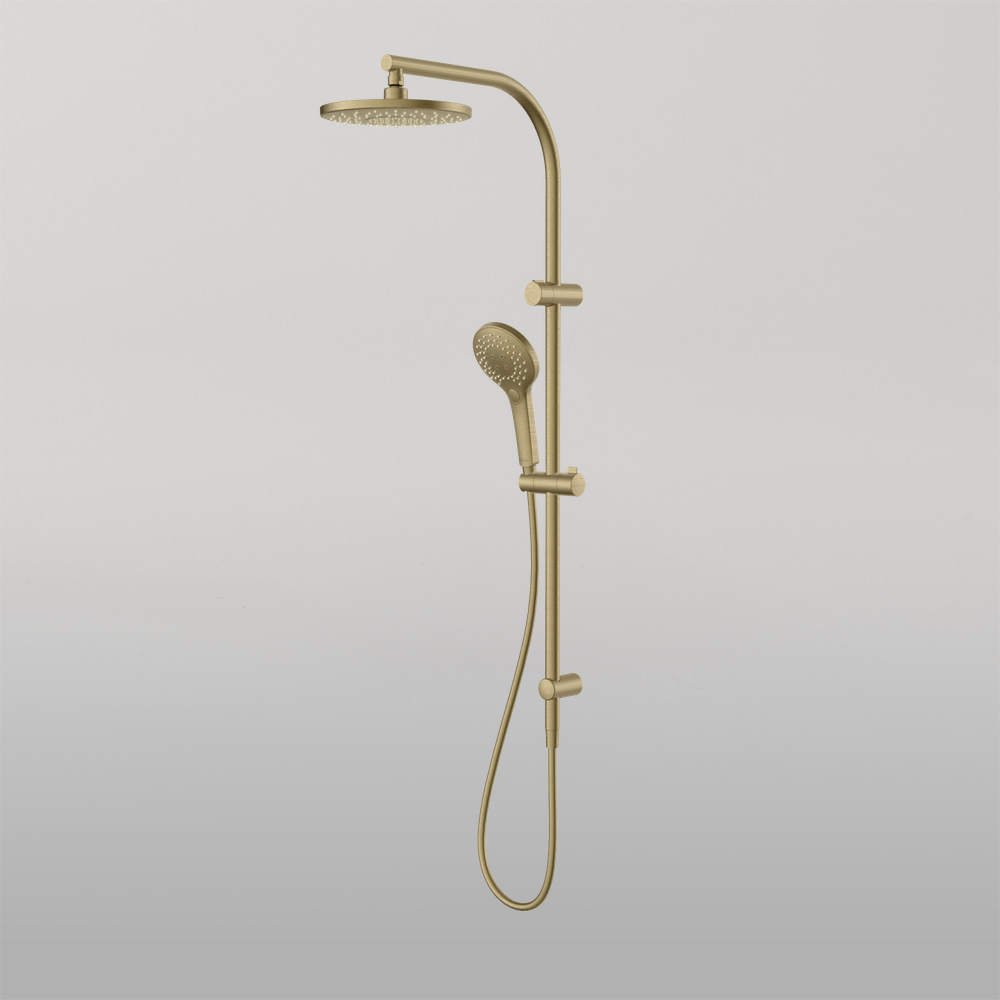 Rome Dual Shower Set Classic Gold