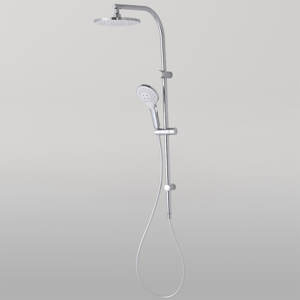 Rome Dual Shower Set Chrome