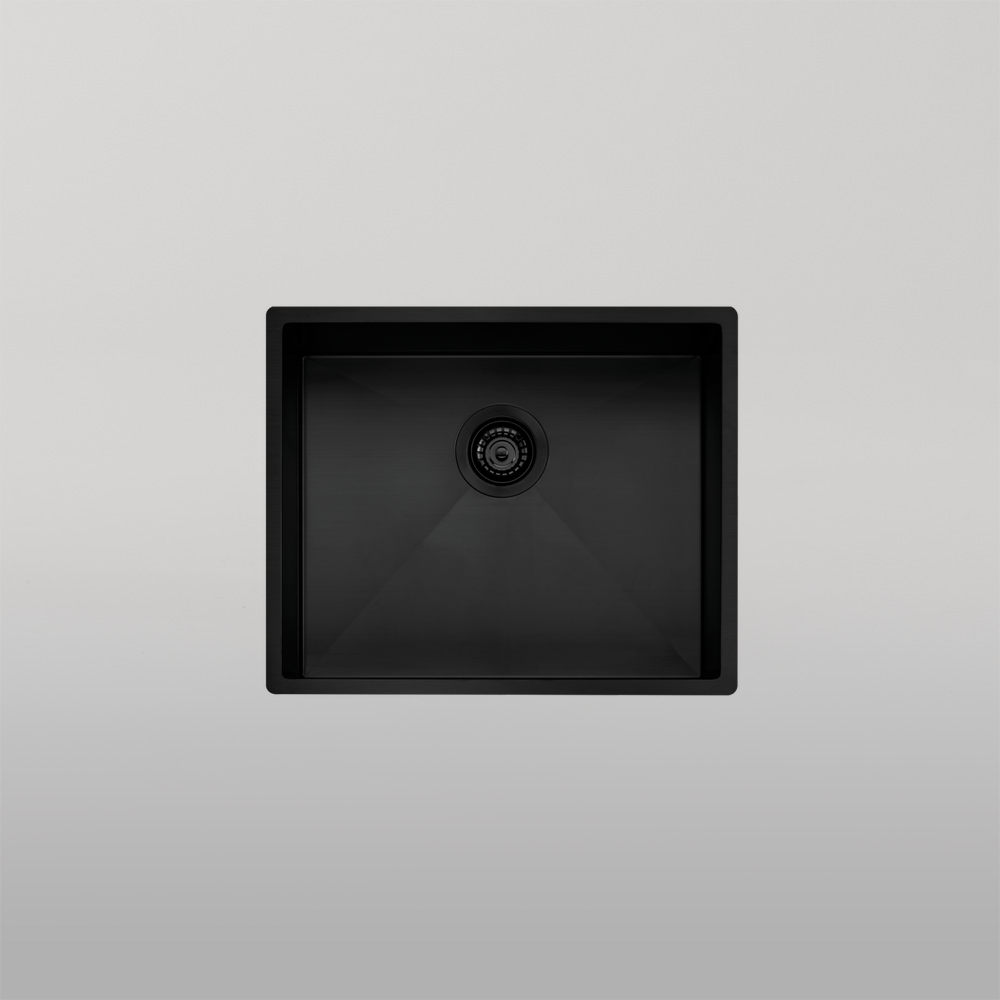 Spectra Single Bowl Sink Black