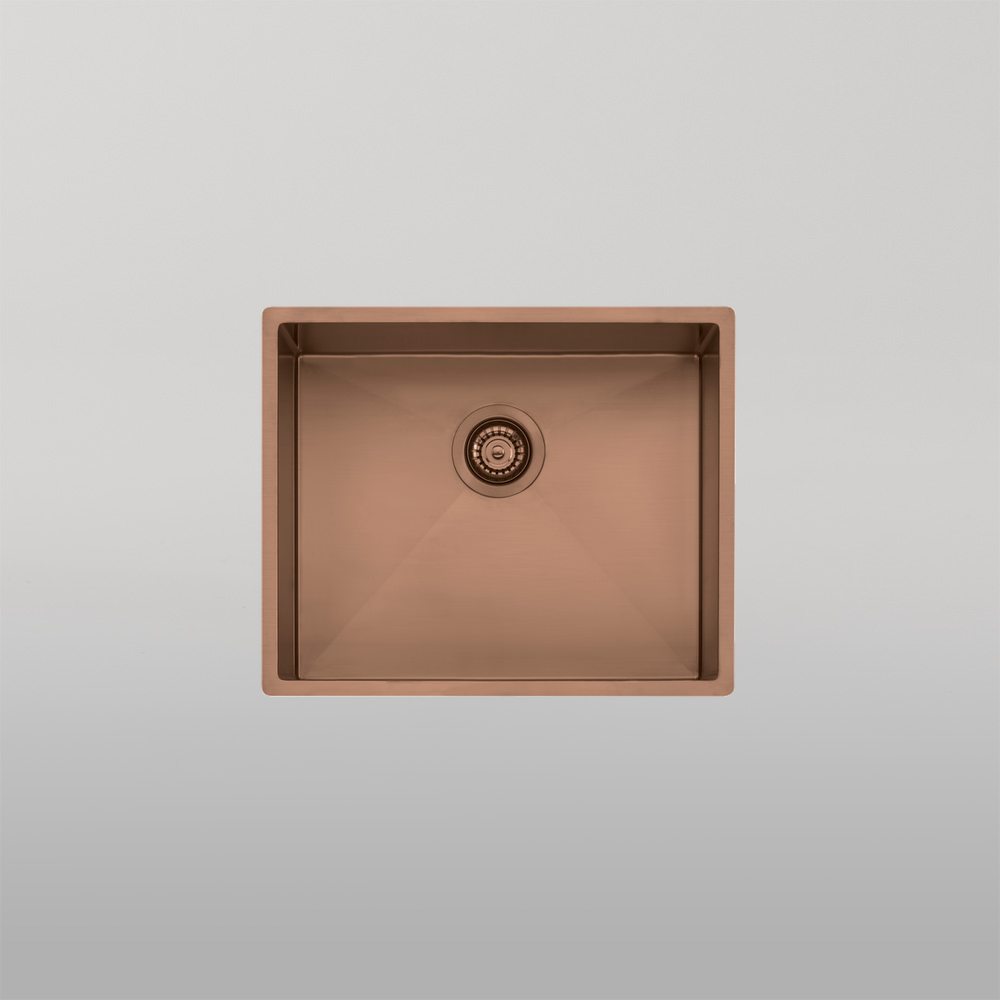 Spectra Single Bowl Sink Copper