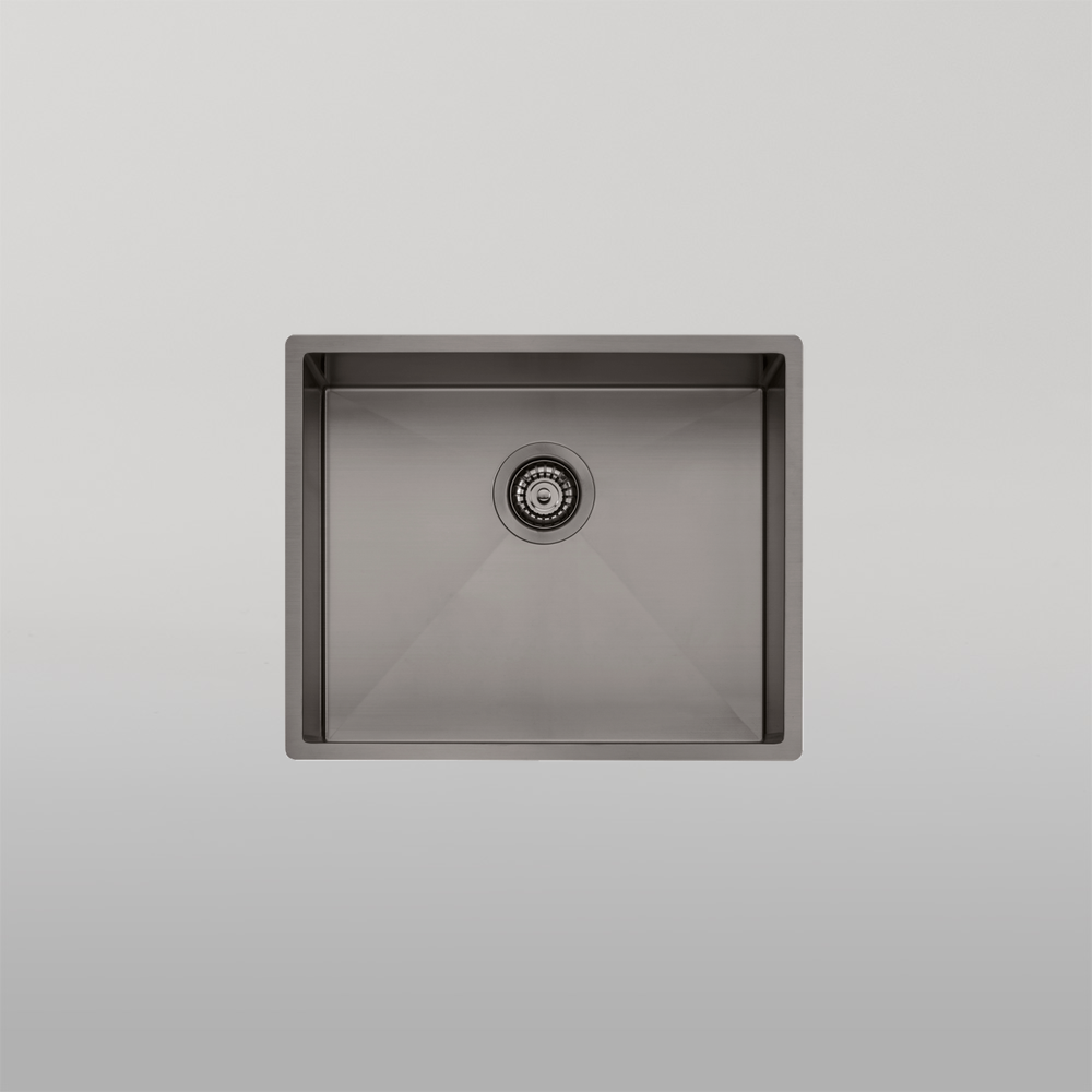 Spectra Single Bowl Sink Gunmetal