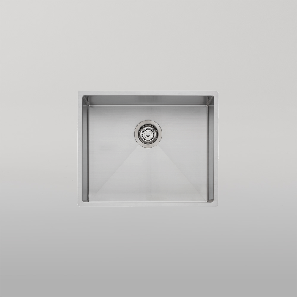 Spectra Single Bowl Sink Natural Steel